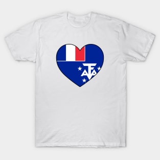 Heart - French Southern Territories _110 T-Shirt